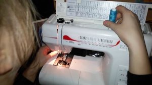 Швейная машина JANOME 23 (Начало работы).