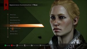 How to: Dragon Age Inquisition: Female Inquisitor (Human) Face Silder (Leah Trevelyan)