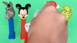 Игрушки от конфет Пез/Toys from Pez candy