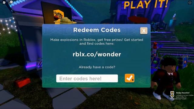 ALL *NEW* WORKING BUILD IT PLAY IT MANSION OF WONDER CODES 2021 JUNE ROBLOX смотреть онлайн