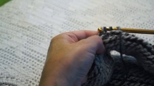 Мужская шапка, тунисским крючком,Crochet Tunisian man Hat (шапки №120)