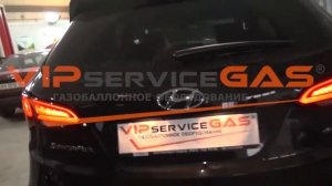 ГБО на Нyundai Santa Fe. ГБО 4 поколения. Газ Хюндай Санта Фе. ГБО ХАрьков