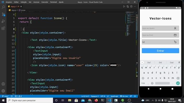 Acessibilidade no Teclado React Native смотреть онлайн