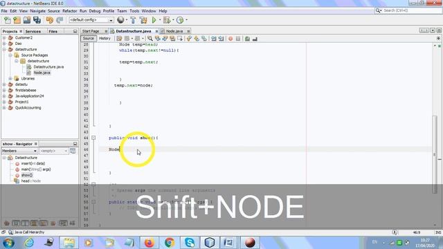 Linked List Implementation in JAVA смотреть онлайн
