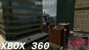 SPIDER MAN XBOX VS XBOX 360 VS XBOX ONE VS XBOX SERIES