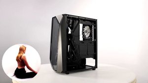 Интересное видео в Nix Москва про 1STPLAYER INFINITE SPACE IS6 Black без БП с окном в НИКС