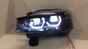 Тюнинг фар. Переделали bmw x3f25
