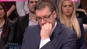 Vučić i uključenja gledalaca - "Teška reč"