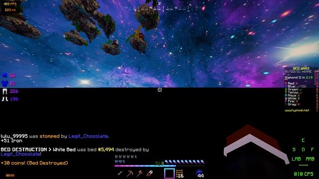 playing bedwars with Ronald McDonald at 3 am смотреть онлайн