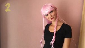 Прически для парика.