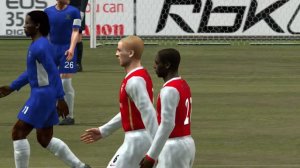 Chelsea vs Arsenal FULL MATCH - PES 6 AI Simulation Gameplay (Xbox 360)