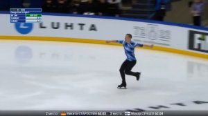 4  Nikolaj MAJOROV SWE SP Finlandia Trophy 2022