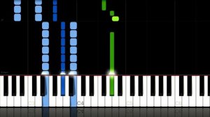 The Irrepressibles - In This Shirt (Piano Tutorial Synthesia)
