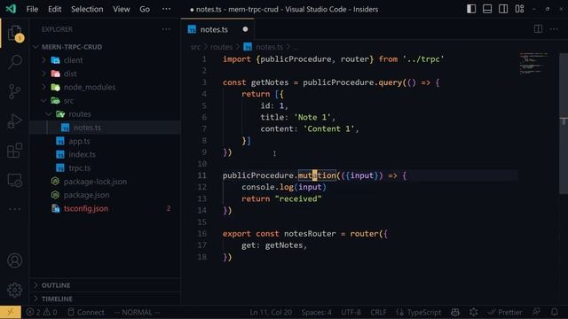 TRPC CRUD (Typescript, Nodejs, Mongodb, Tailwind) - MERN Stack смотреть онлайн