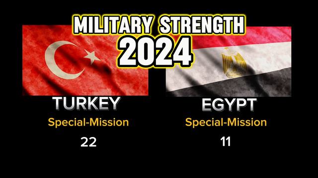 Military In-depth Comparison 2024 | Turkey & Egypt