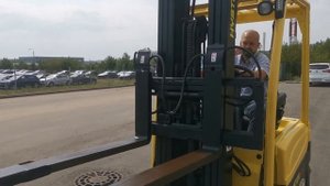 Телескопические выдвижные вилы