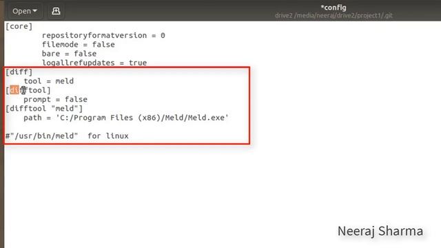 Git Diff Merge Tool - How to configure ? - How to use to compare two files in git ? Neeraj Sharma смотреть онлайн
