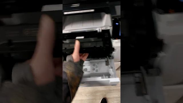 Замена картриджа HP LaserJet Pro MFP M521