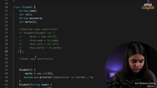 150. Copy Constructor | DSA in Java || Alpha Batch 5.0 смотреть онлайн