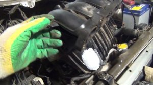 Toyota Estima вихревая заслонка или стук в коллекторе