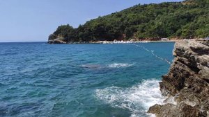 Пляжи Черногории, пляж Могрен, Будва