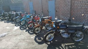 Коллекция советских мотоциклов