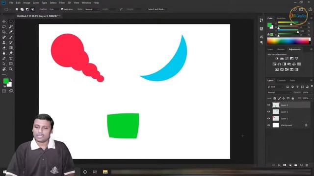 Elliptical Marquee Tool and Single Row & Column Tool | photoshop tutorial bangla - part 5 смотреть онлайн
