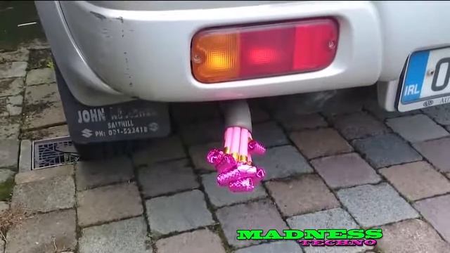Самый неадекватный глушитель  Выхлопная система  Звук выхлопа
