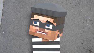 Real Life : Villager vs Girl - Minecraft Animation