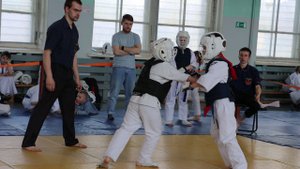 Ахтямов Тимур 2 бой. Соревнования по каратэ. STRUIN DOJO