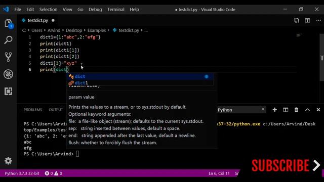 Python tutorial for beginners #10 - What is Dictionary {} in python