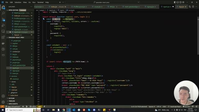 Free React Course - React-router-dom 6 - Navigate và useNavigate - Spacedev.vn смотреть онлайн