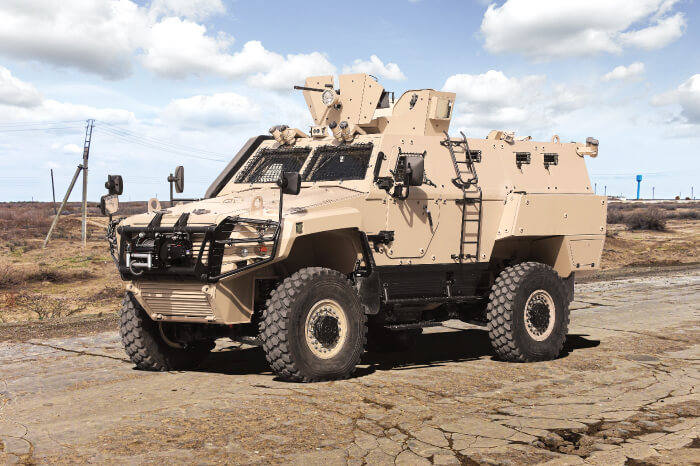 Турецкая минозащищенная бронированная машина Cobra II-MRAP