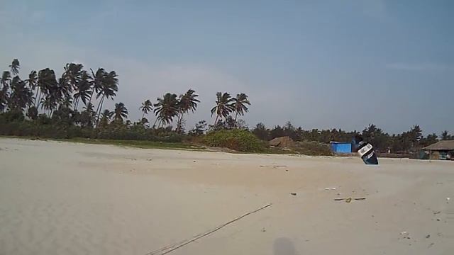 kite trial benaulim beach kite trial
