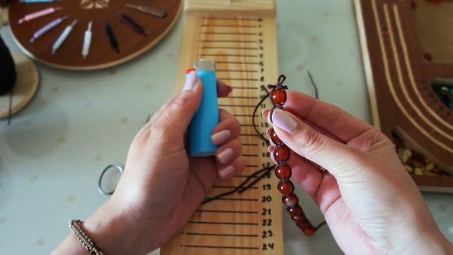 DIY плетение браслета Шамбала. Как плести браслет Шамбала.