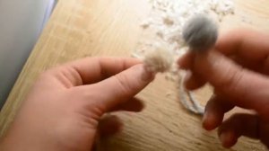 пумпоны из ниток