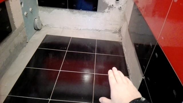 ПОЛ или СТЕНЫ? Что сначала? Укладка плитки.