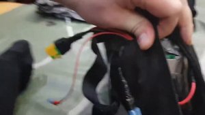 Сумка под АКб   и окончание сборки Passion e-bike 1500W