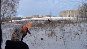 Охота на зайца-беляка. Премия "ПРОМАХ ГОДА"))) Омская Область
