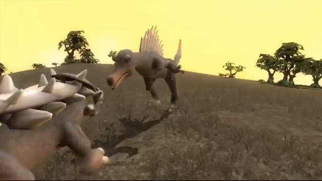 Ankylosaurus Vs Spinosaurus | SPORE