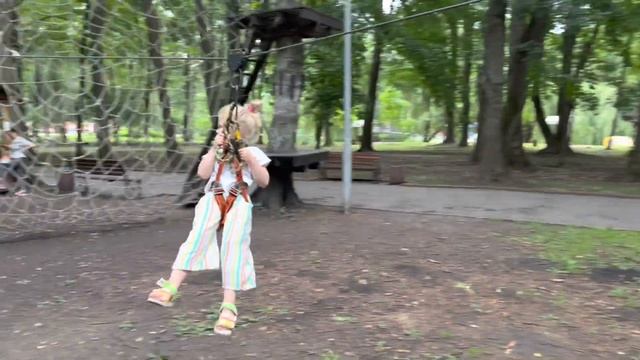 Новое видео Sky park веревочный парк развлечения для детей/Kristinka Blondinka