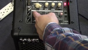 Vox Mini5 Rhythm Battery Powered Busking Amp