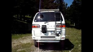 mitsubishi Delica in mountain делика в горах