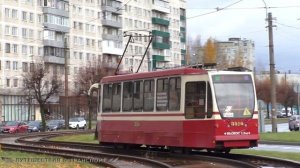 Трамвай Санкт-Петербурга | 20 маршрут | проспект Культуры-м. Площадь Ленина