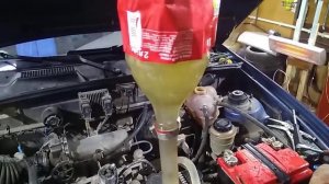 Промывка радиатора печки Шевроле Ланос 1,5