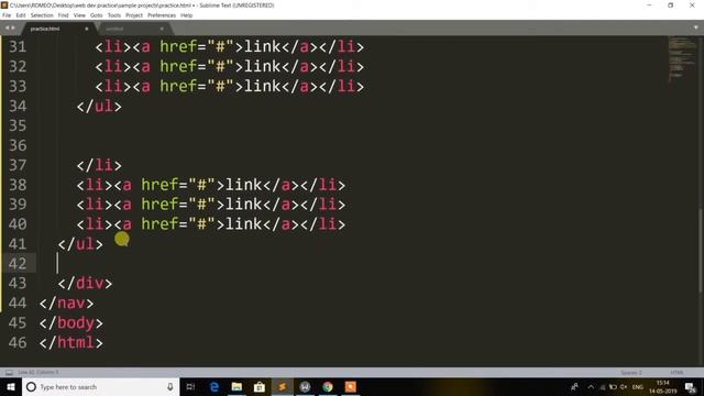 Dropdown Navigation bar in CSS using bootstrap with simple coding for beginners 2021 смотреть онлайн