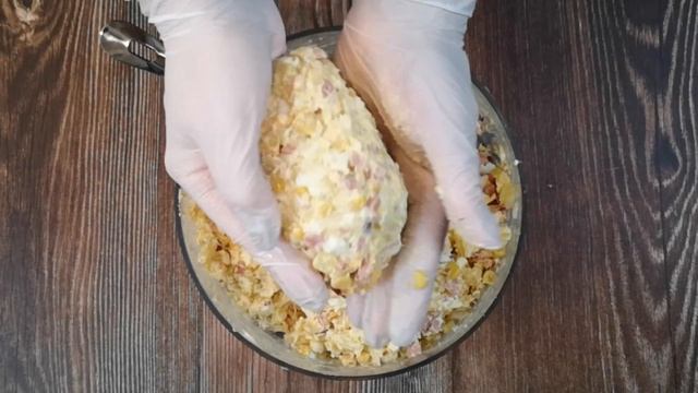 Салат СОСНОВАЯ ШИШКА. смотреть онлайн