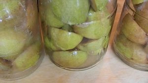 ГРУШИ САДОВЫЕ В СИРОПЕ НА ЗИМУ