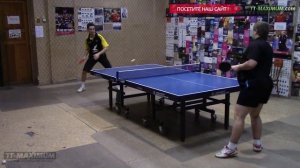 Короткий тест: топспины DONIC Acuda S1 Turbo на BUTTERFLY Gionis Carbon All+