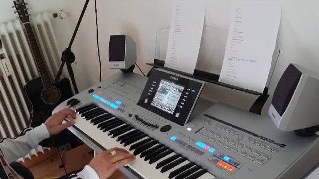 В. Ждамиров "Весна за забором" Cover на Tyros 4 смотреть онлайн